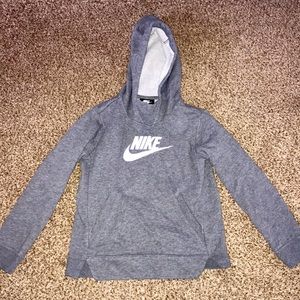 Purple and Grey Nike Hoodie